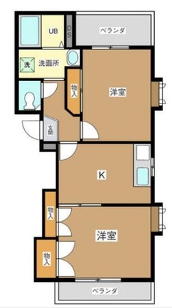 高円寺駅 徒歩13分 2階の物件間取画像